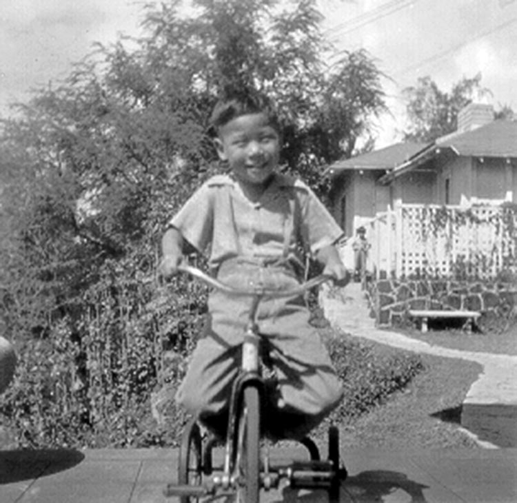 Ken on trike - Sonoma St.